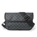 Noir Elite Monogram Crossbody Bag