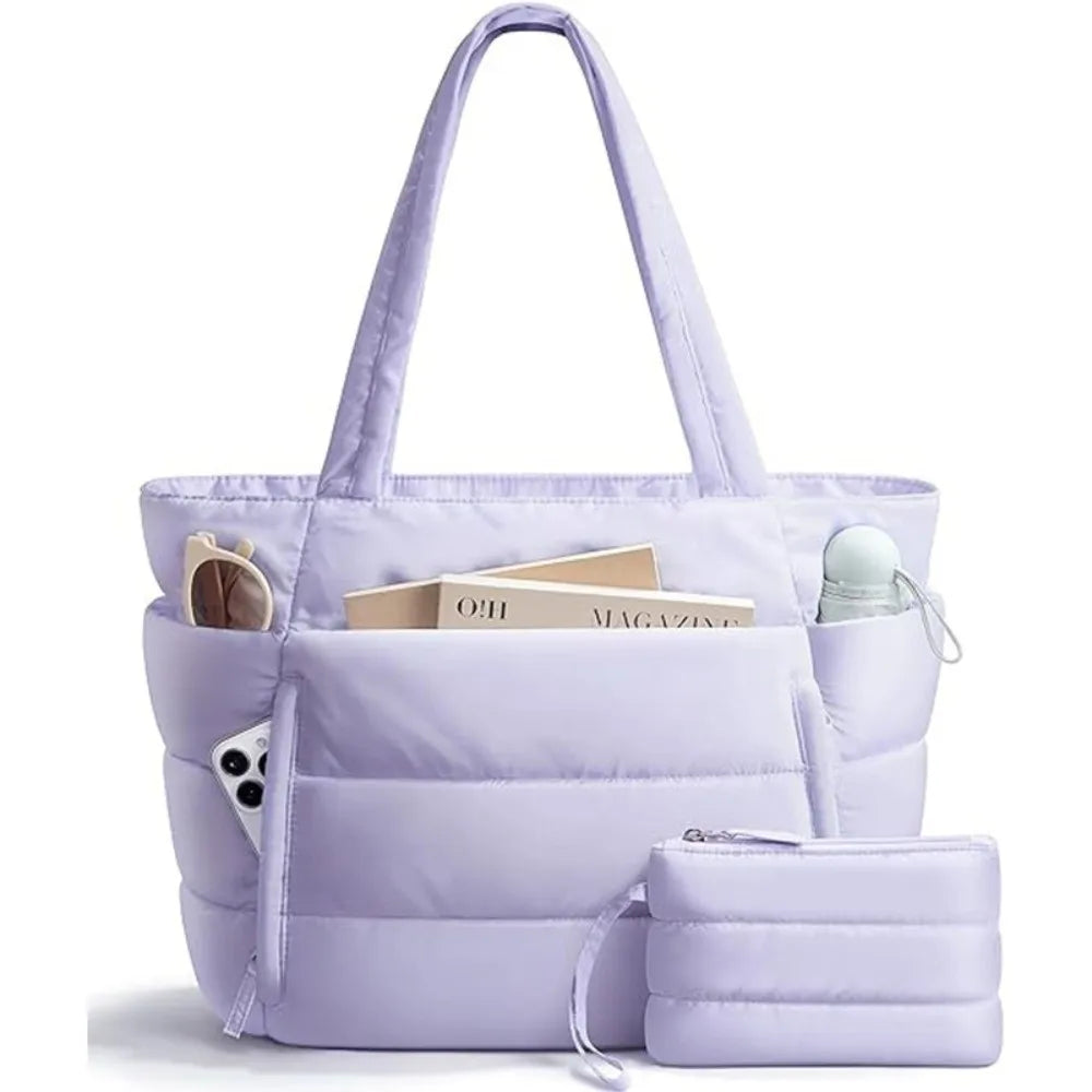 Puffer Tote Bag