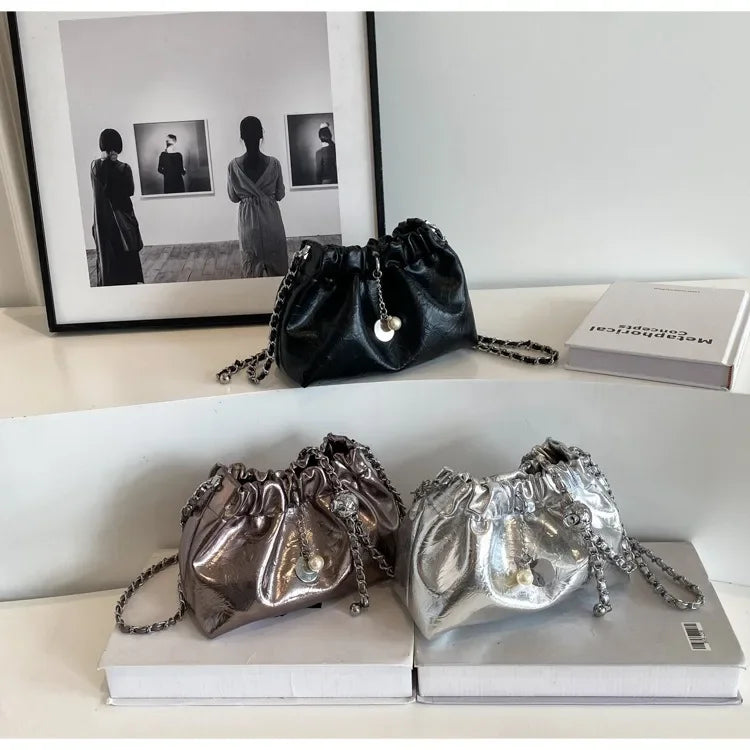 Glossy Crossbody Bag