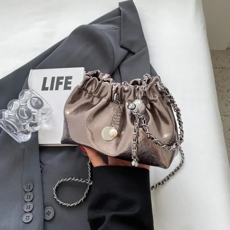 Glossy Crossbody Bag