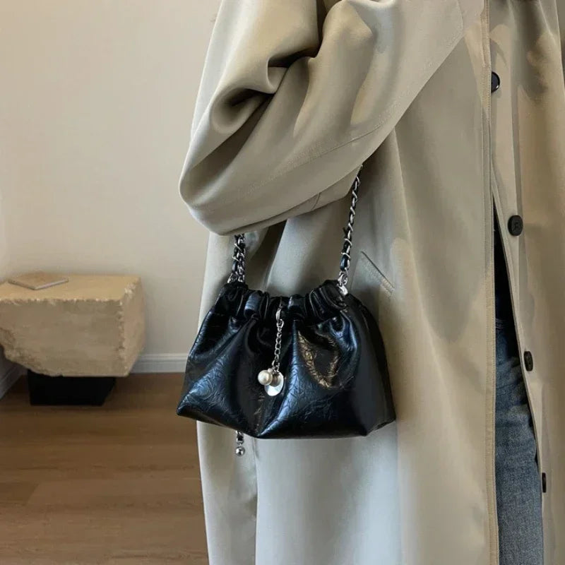 Glossy Crossbody Bag