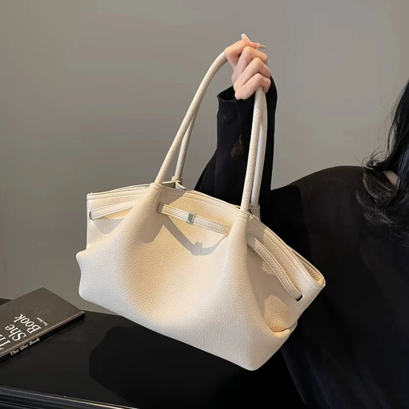 Lychee Leather Shoulder Bags