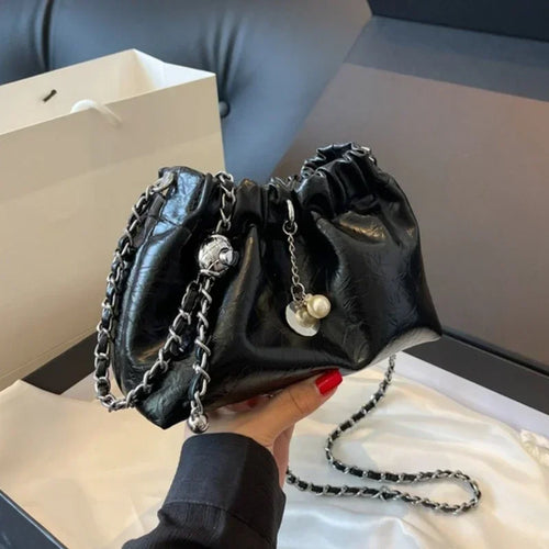 Glossy Crossbody Bag