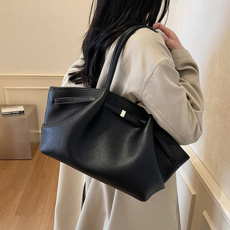 Lychee Leather Shoulder Bags