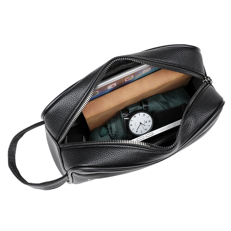Crocodile Leather Clutch Bag