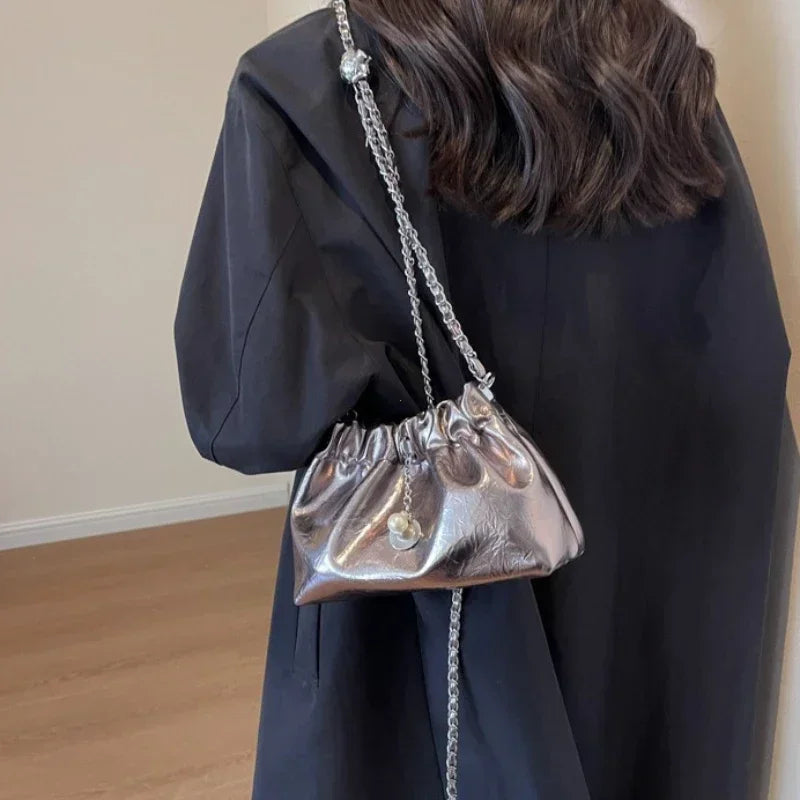 Glossy Crossbody Bag