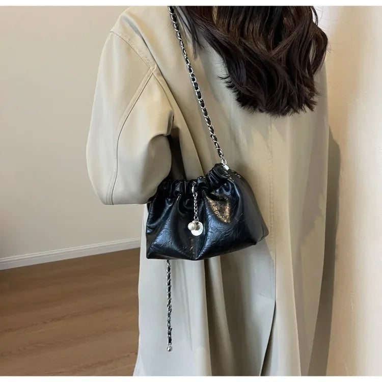 Glossy Crossbody Bag