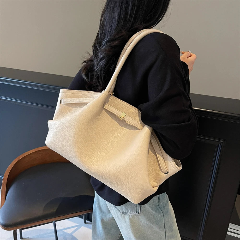 Lychee Leather Shoulder Bags