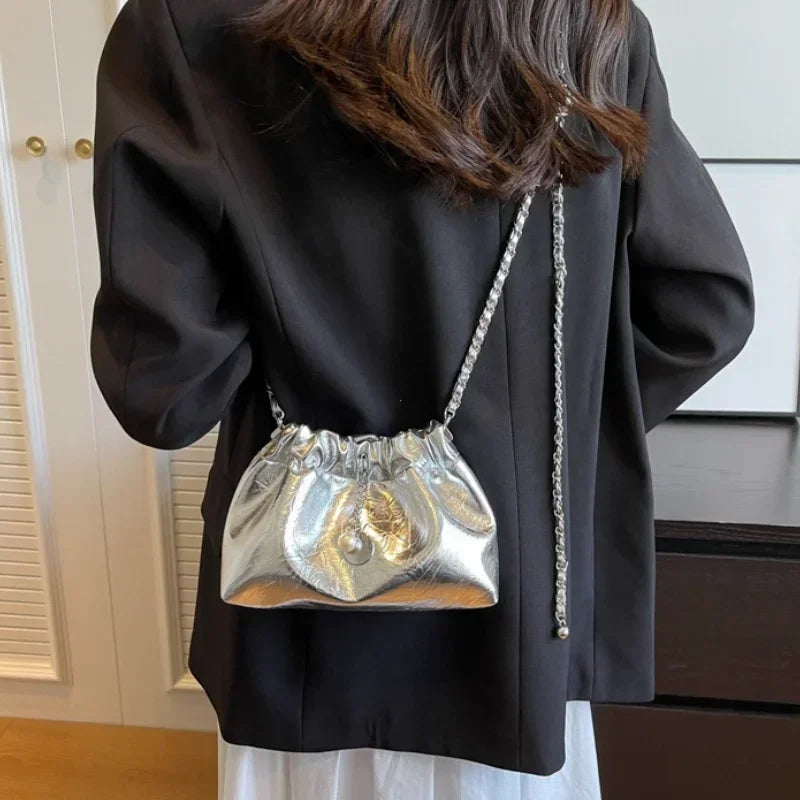 Glossy Crossbody Bag