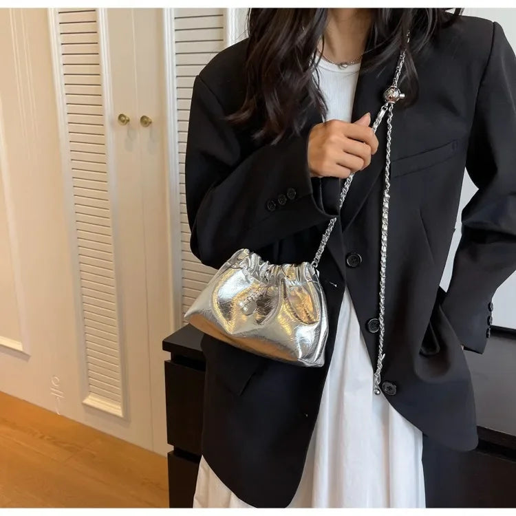 Glossy Crossbody Bag